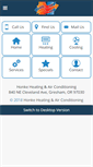Mobile Screenshot of honkeheating.com